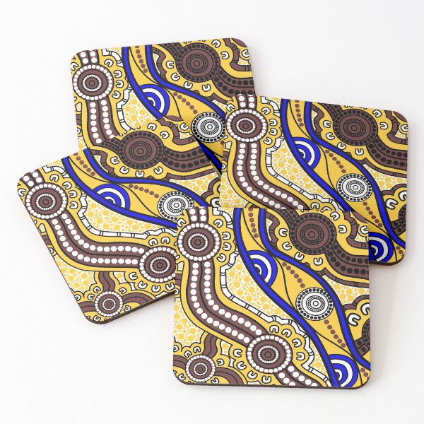 Item preview, Authentic Aboriginal Art - Welcome to Country designed and sold by HogarthArts.