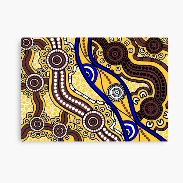 authentic-aboriginal-art-welcome-to-country-canvas-print-by