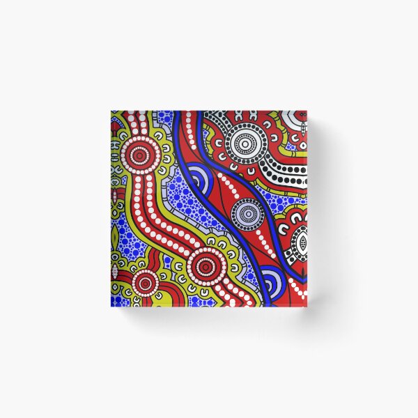 Item preview, Authentic Aboriginal Art - Welcome to Country (2) designed and sold by HogarthArts.