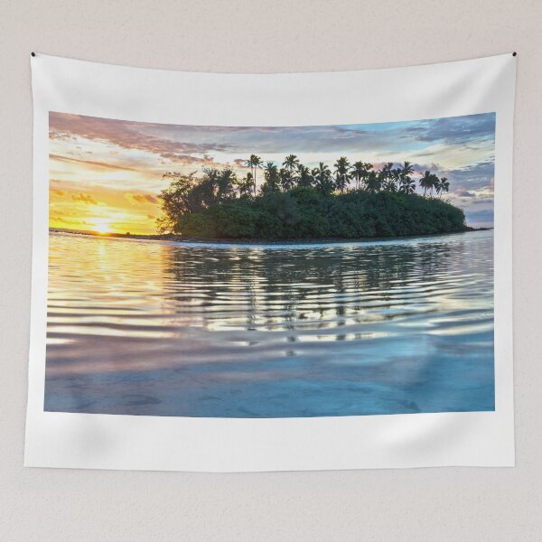 Item preview, Sunrise Over Taakoka Island designed and sold by Adrian Alford Photography.