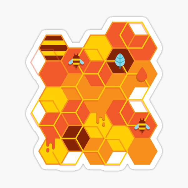 Honey Bees Sticker
