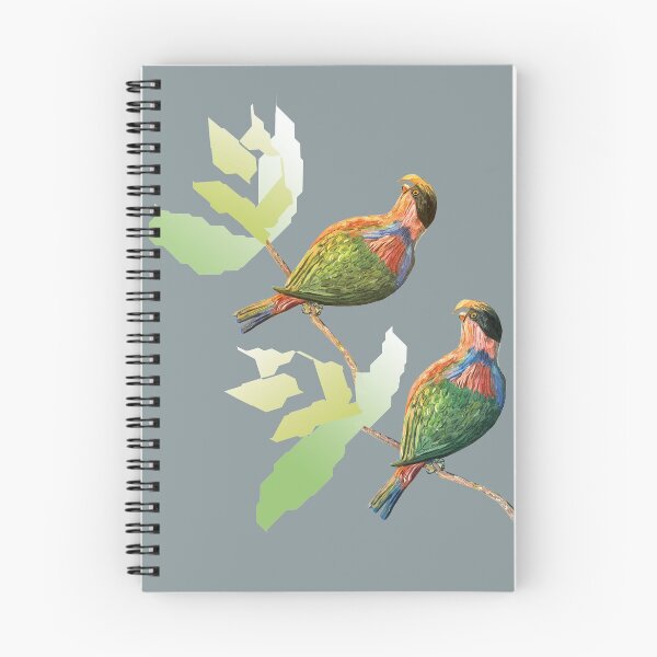 Item preview, Sunrise at the island with the Black Capped Lories 2 designed and sold by Thecla Mary Correya.