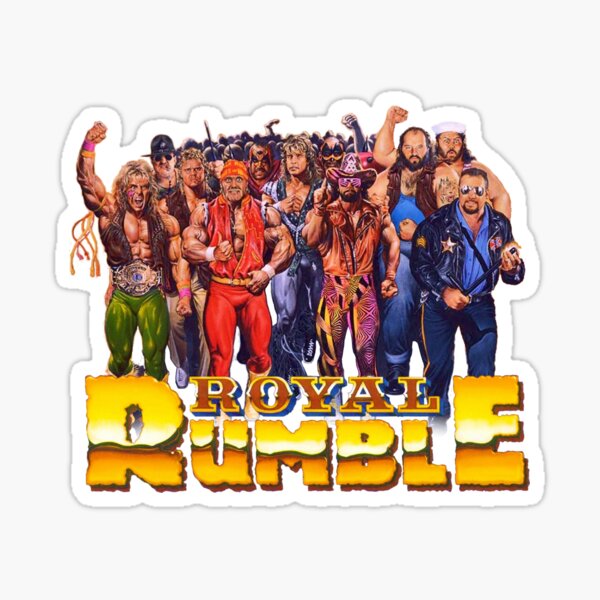 1991 Rumble! Sticker