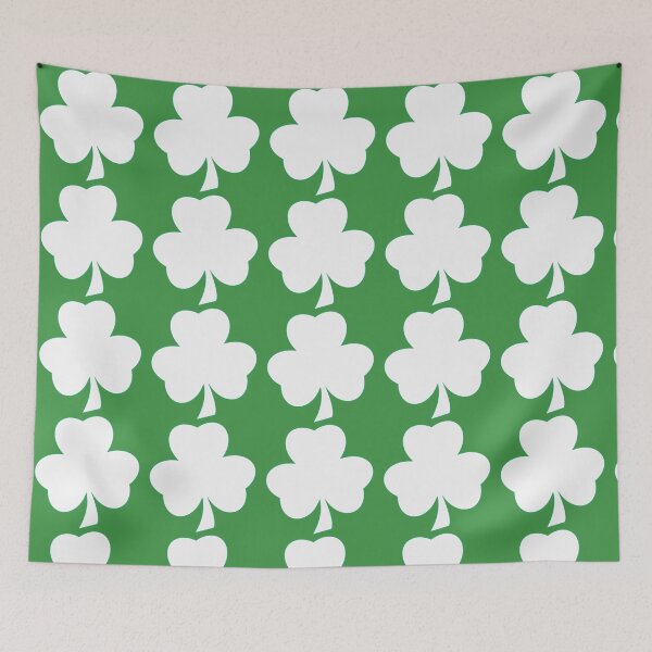 Item preview, Shamrock White designed and sold by SwampfoxDesign.