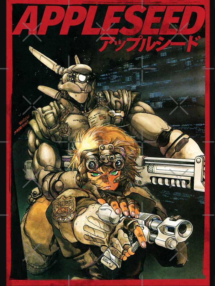 APPLESEED - 80's Anime Cyberpunk Military Action by SonnyBone