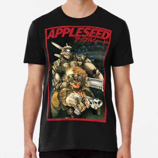 APPLESEED - 80's Anime Cyberpunk Military Action Premium T-Shirt