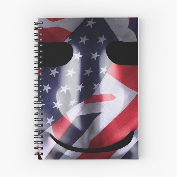 Item preview, Mask with USA and British flags texture overlay designed and sold by simonbratt.