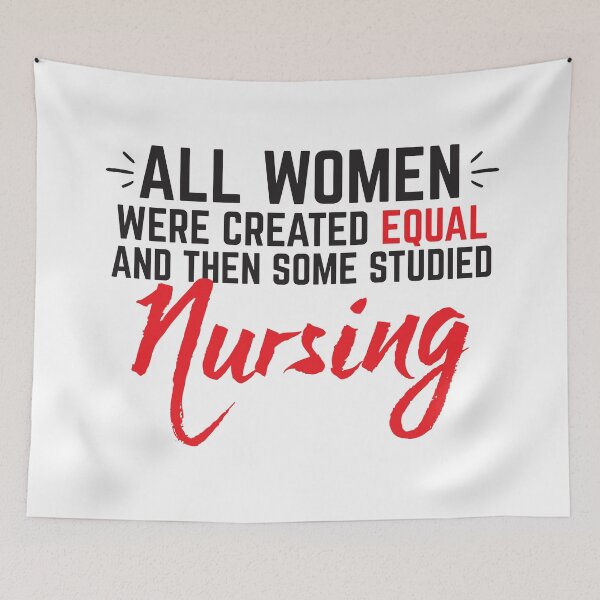 Item preview, All women were created equal then some studied nursing designed and sold by jazzydevil.