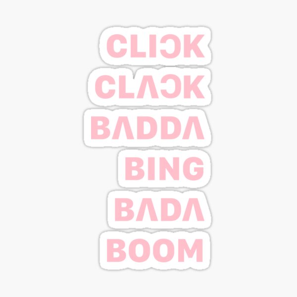 Blackpink Boombayah Stickers for Sale | Redbubble