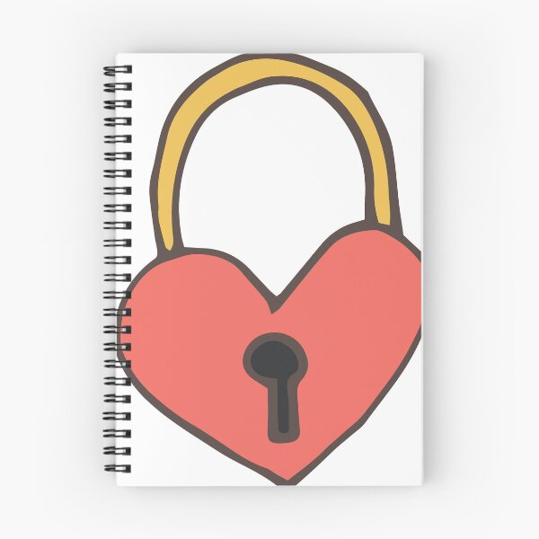 Item preview, Heart padlock designed and sold by vanessavolk.