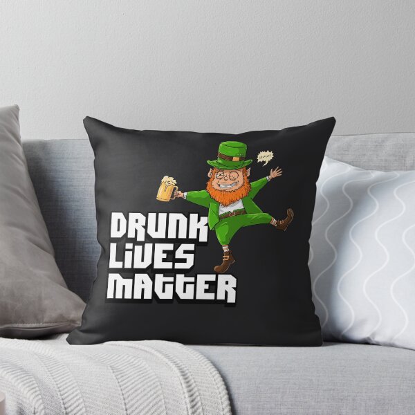 Item preview, Drunk Lives Matter Funny St Patricks Day Leprechaun Design designed and sold by melsens.
