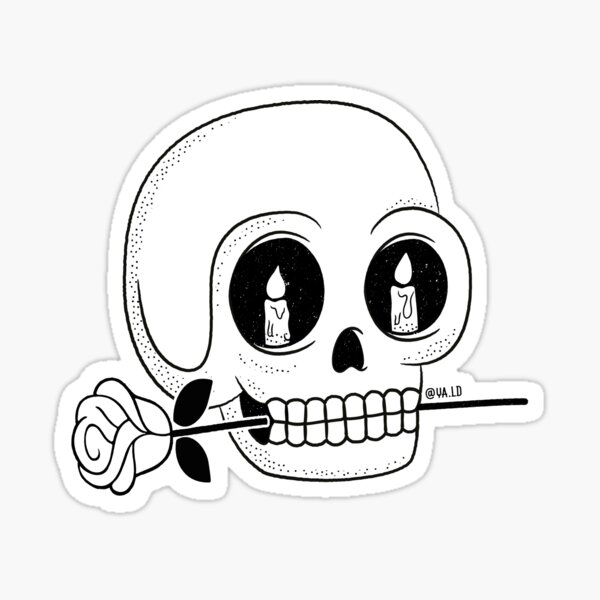 Sticker Skull Sticker