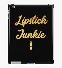 Lippenstift Junkie - Make-up Liebhaber iPad-Hülle & Klebefolie