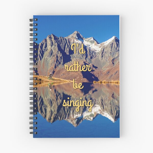 Item preview, I'd rather be singing ( In the mountains ) designed and sold by Singerevita.