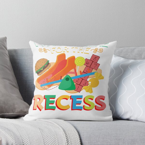 Item preview, I'm just here for the recess - funny teacher and student designed and sold by Captain Mood.