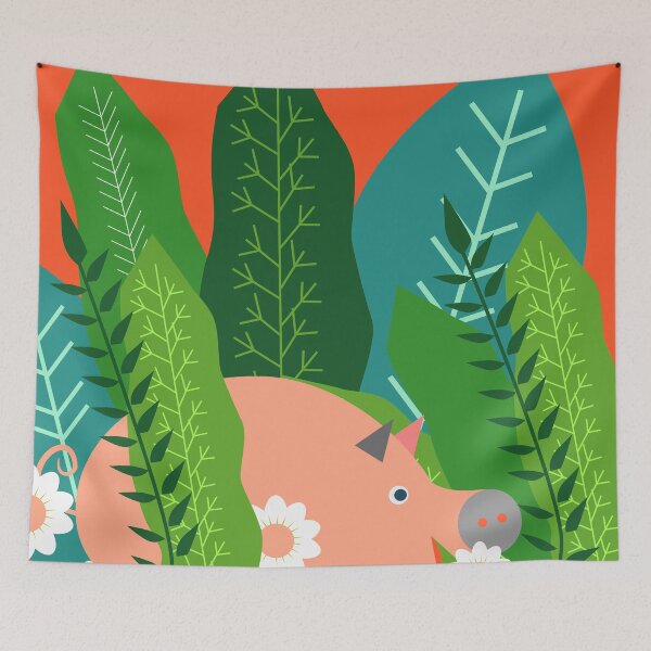 Item preview, Piglet and sorrel designed and sold by cocodes.