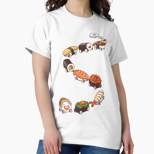 Item preview, Salmon, Ikura, Ebi, Tamago Nigiri Sushi Train designed and sold by Fox-Republic.