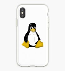 LINUX TUX THE PENGUIN KONTRA SIT iPhone Case