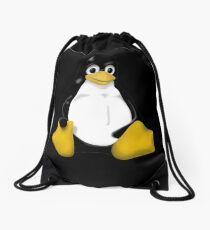 LINUX TUX THE PENGUIN KONTRA SIT Drawstring Bag