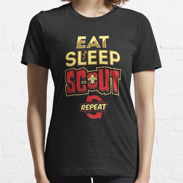 Eat sleep scout repeat Essential T-Shirt