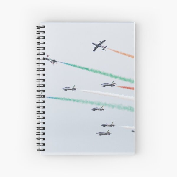 Planes en colours Spiral Notebook