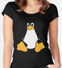 TUX LINUX Women's Fitted Scoop T-Shirt