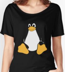 TUX LINUX Women's Relaxed Fit T-Shirt