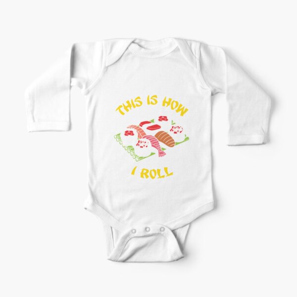 sushi baby onesie