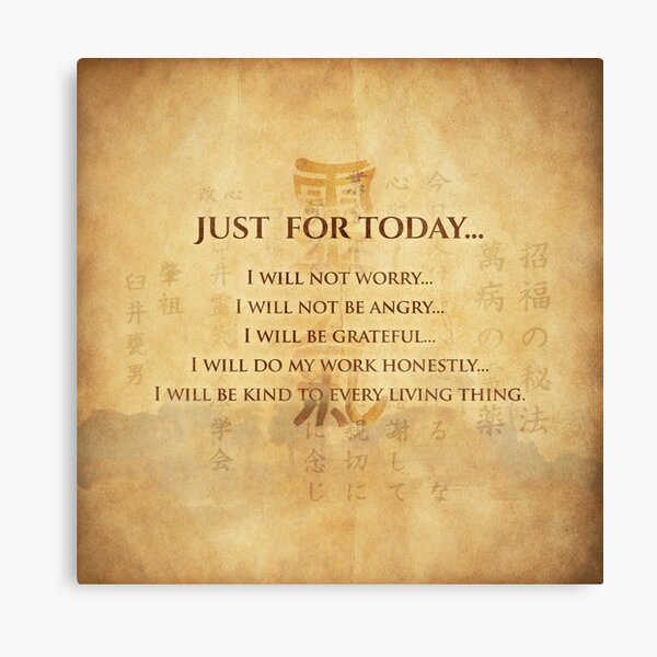 Item preview, Reiki Principles - Reiki Precepts designed and sold by Nartissima.