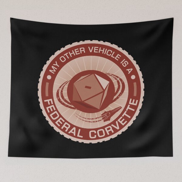 Artikelvorschau, ELITE DANGEROUS: ANDERES FAHRZEUG CORVETTE SEAL RED entworfen und verkauft von Madjack Tees Kiwi SuperStore.