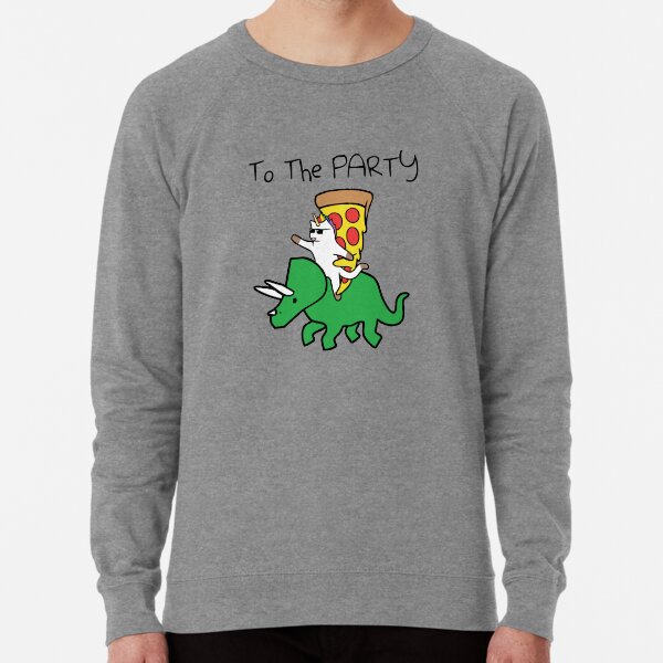 Unicorn Cat Rainbow Butt Laser Lightweight Sweatshirt By Jezkemp