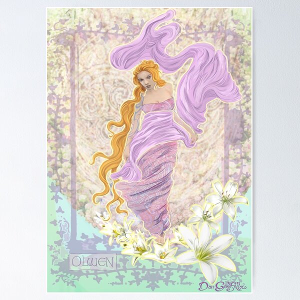 Item preview, Celtic Goddess - Olwen designed and sold by Dan Goodfellow.