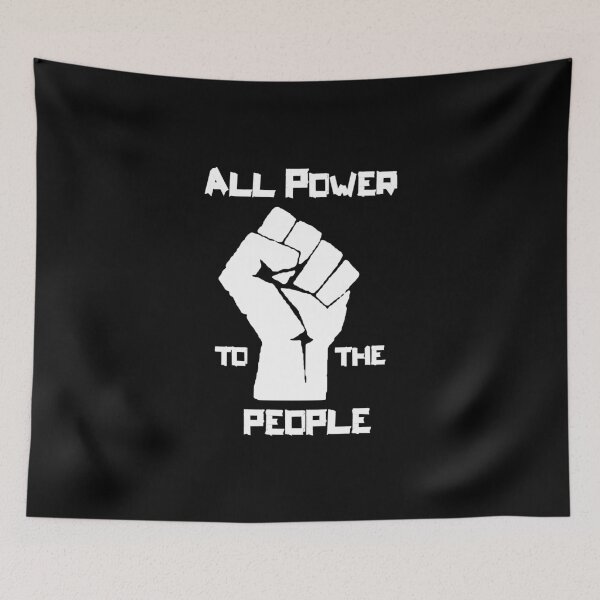 Item preview, ALL POWER TO THE PEOPLE Panthers Party civil rights designed and sold by valuestees.