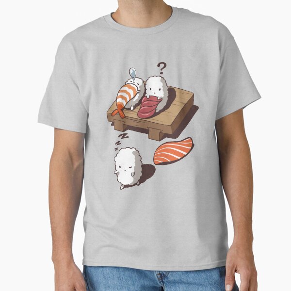 Item preview, Funny Sleep Walking Nigiri Sushi designed and sold by Fox-Republic.