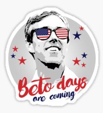 Pegatina Los días de Beto están llegando