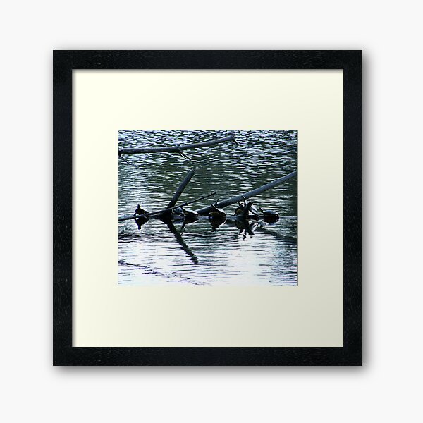 Septuplets At The Day Spa Framed Art Print