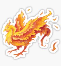 Fire Chicken!!! Sticker