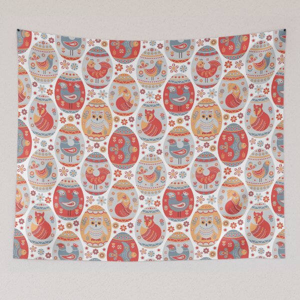 Item preview, Seamless Pattern with Painted Easter Eggs.  designed and sold by Skaska.