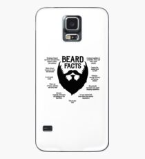 Beard Facts (black) Case/Skin for Samsung Galaxy