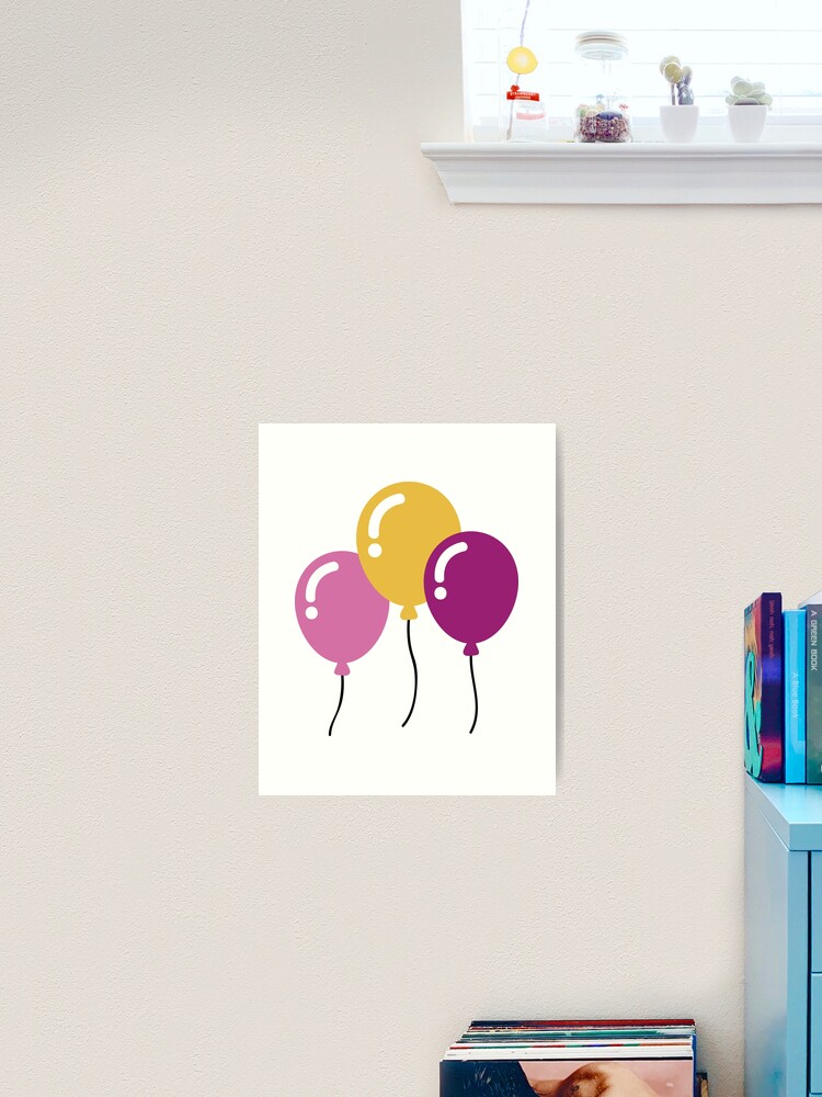 Balloons Sticker for Sale by dolphin1128