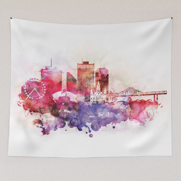 Item preview, New Orleans City Skyline designed and sold by DimDom.