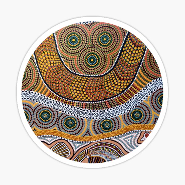 "Aboriginal" Sticker For Sale By Lowpressures | Redbubble