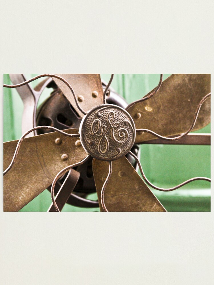 Alternate view of Vintage GE Fan Photographic Print