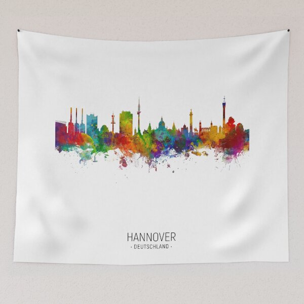 Item preview, Hannover Germany Skyline designed and sold by ArtPrints.