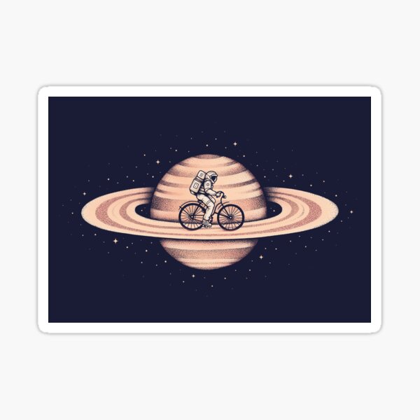 Space Ride Sticker