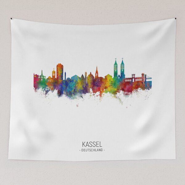 Item preview, Kassel Germany Skyline designed and sold by ArtPrints.