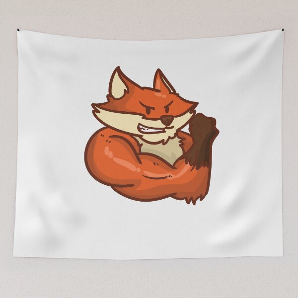 Item preview, Muscular fox designed and sold by Dsigns.