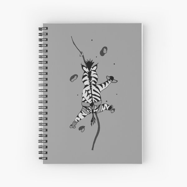 Climbing Zebra Spiral Notebook