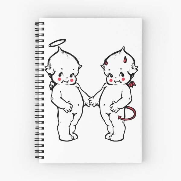 Item preview, Angel and demon designed and sold by rafikiiistore.