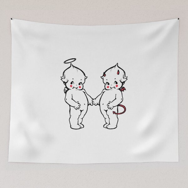 Item preview, Angel and demon designed and sold by rafikiiistore.